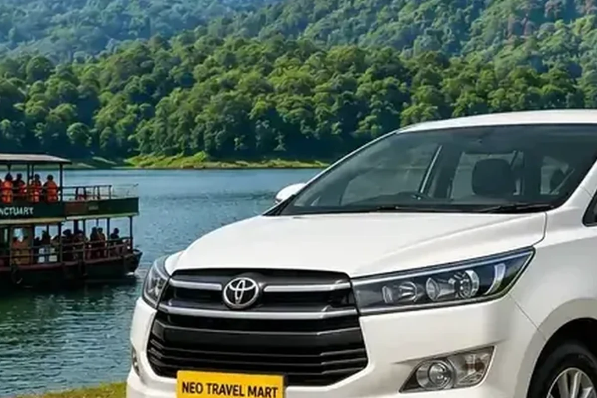 Thekkady taxi service poster by Neo Travel Mart