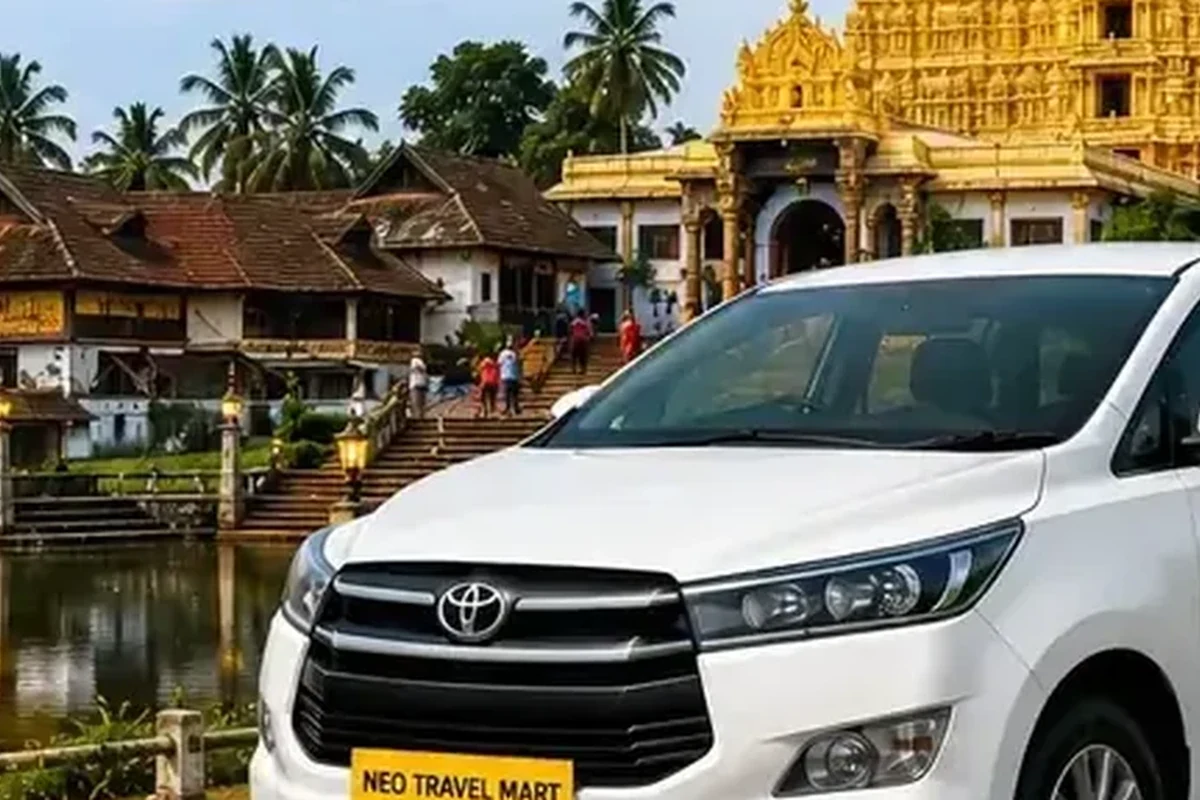 Trivandrum taxi service poster by Neo Travel Mart